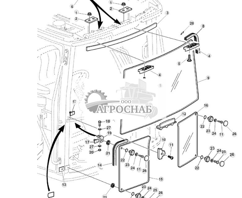 ВЕТРОВОЕ СТЕКЛО, НЕОТКИДНОЕ - ST209215 227.jpg